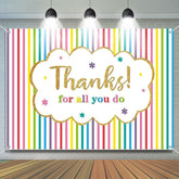 Aperturee - Thanks Stripes Teacher Appreciation Week Backdrop